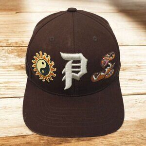Primitive Badlands Snapback Cap Baseball Embroidered Logo Peace Of Mind Hat